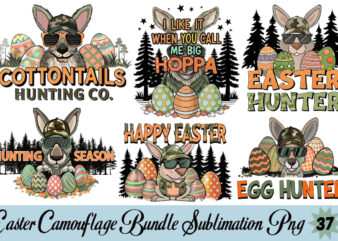 Easter Camouflage Bundle Sublimation T-shirt Easter Camouflage Bundle Sublimation Png