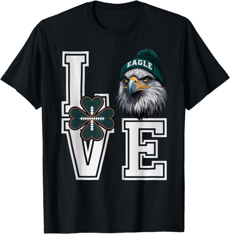 FUNNY COOL FACE EAGLE with HAT T-Shirt