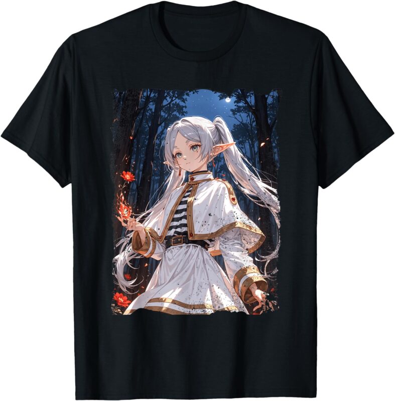 Frieren Name Tee Anime Manga Video Game Men Women T-Shirt