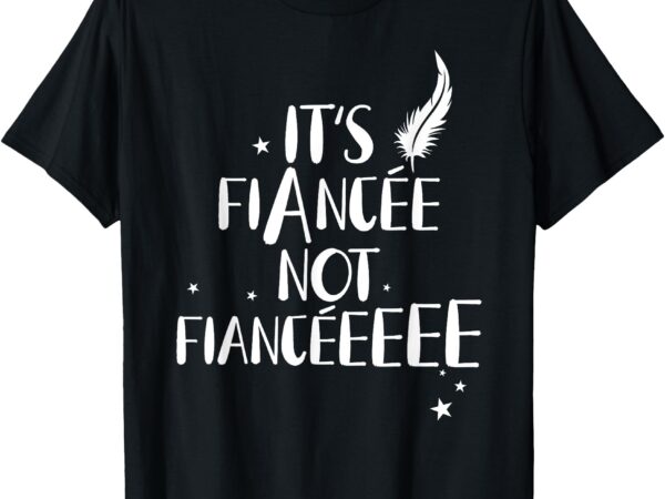 Funny fiancée engagement bridal proposal wizard wand bride t-shirt