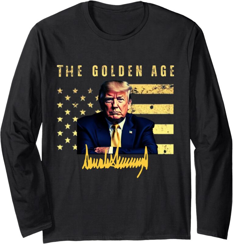 Funny GOLDEN AGE TRUMP Maga Golden Age Trump’s Winning Long Sleeve T-Shirt