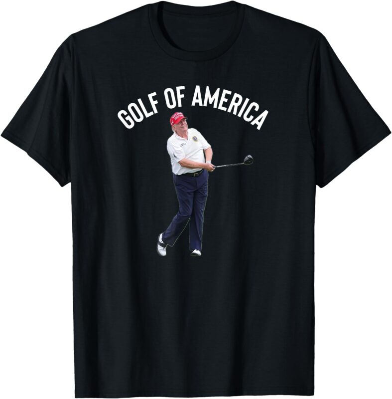 Funny Golf of America Donald Trump Pun T-Shirt