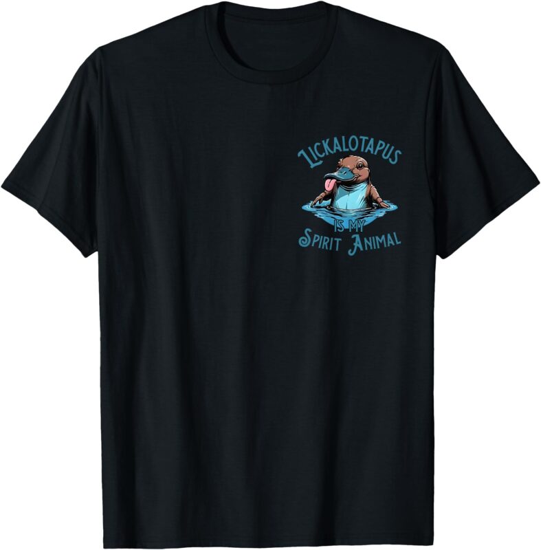 Funny LickalottapusS Is My Spirit Animal T-Shirt
