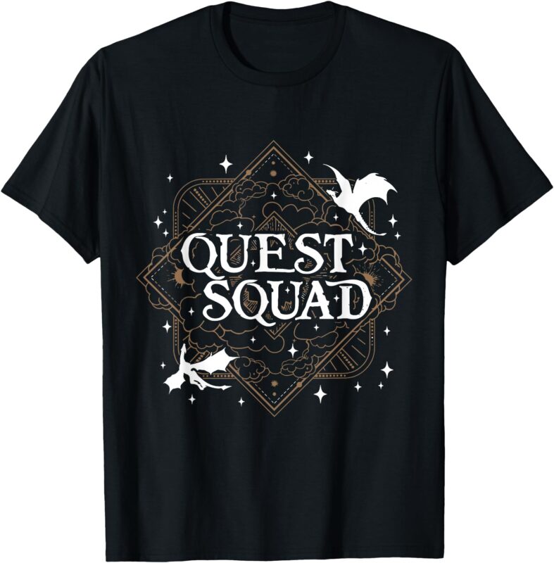 Quest Fantasy Squad Broccoli Funny T-Shirt