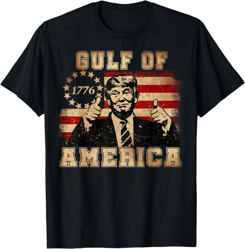 Funny Trump Gulf Of Us America 2025 Trump Merchandise T-Shirt