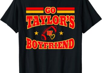 Go Boyfriend Football gift Fans T-Shirt