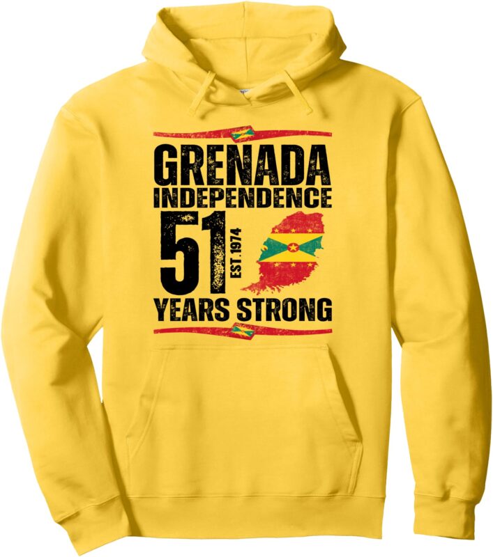 Grenada Independence Day Grenada 51th Grenadian Celebration Pullover Hoodie