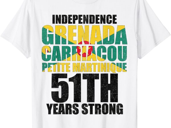 Grenada independence day grenadian 51st pride grenada flag t-shirt