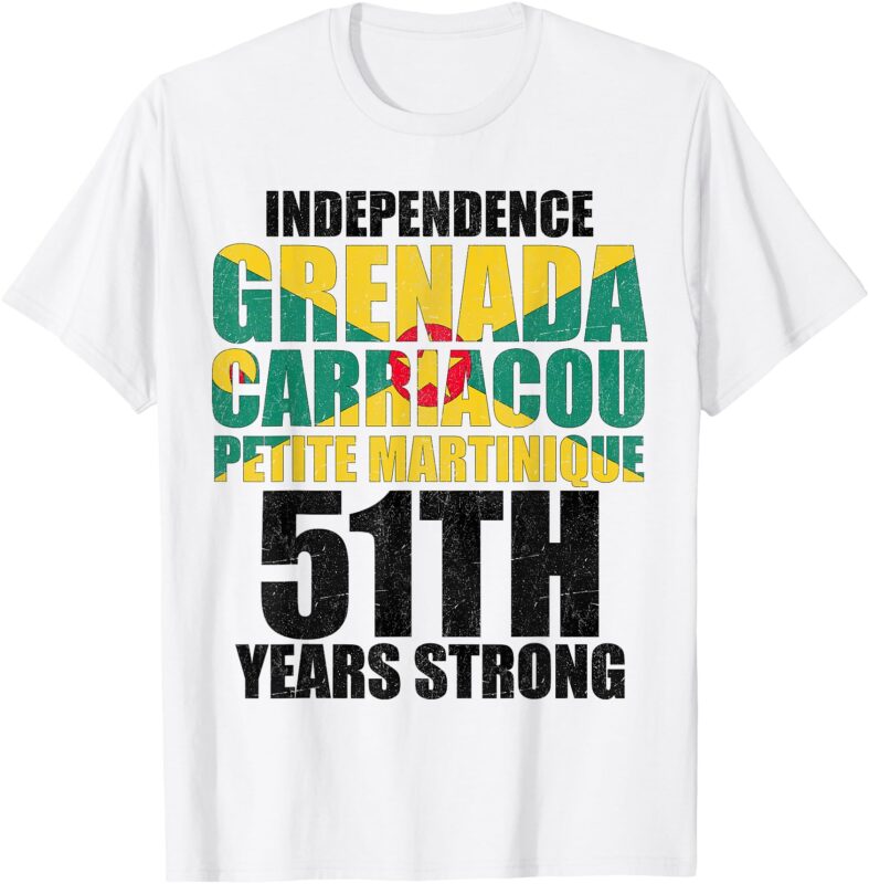Grenada Independence Day Grenadian 51st Pride Grenada Flag T-Shirt