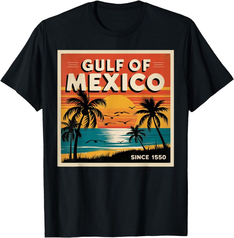 Gulf Of Mexico T shirt Women Men Vintage Gulf Of Mexico T-Shirt
