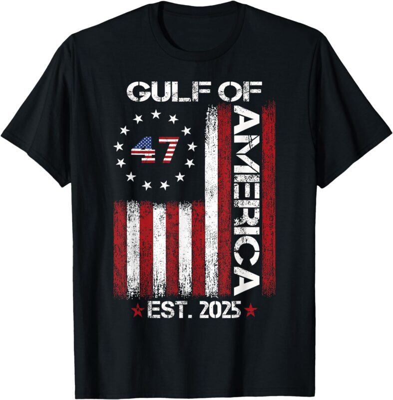 Gulf Of Usa America Est 2025 T-Shirt