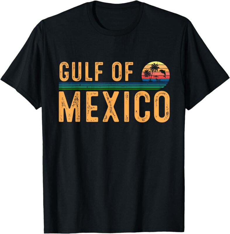 Gulf of Mexico Vintage Beach – Gulf of Mexico Forever T-Shirt