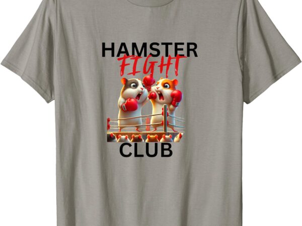 Hamster fight club t-shirt