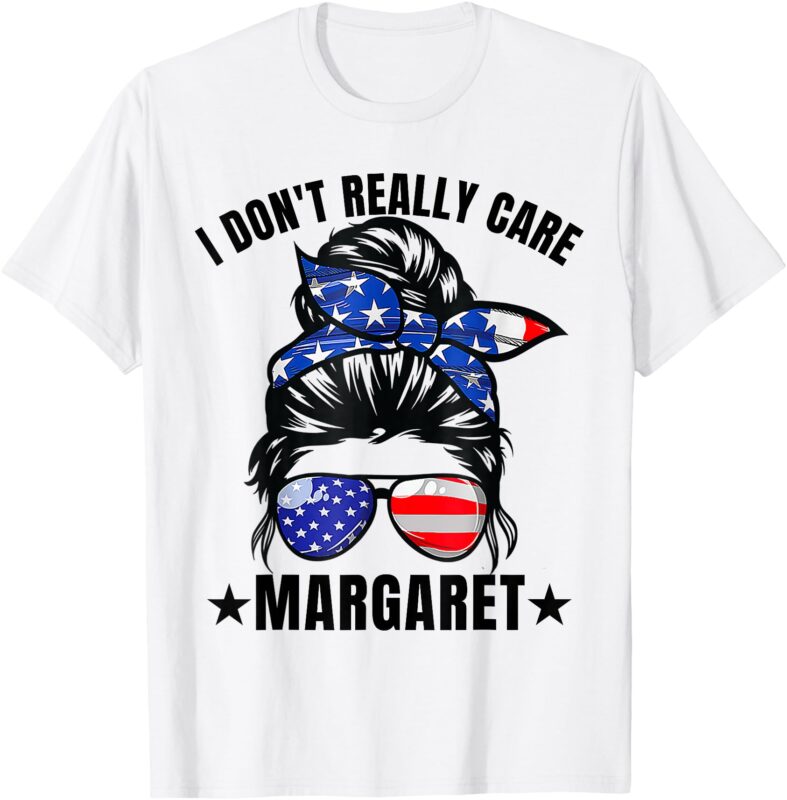 I Don’t Really Care Margaret Funny Minimalist JD Vance T-Shirt
