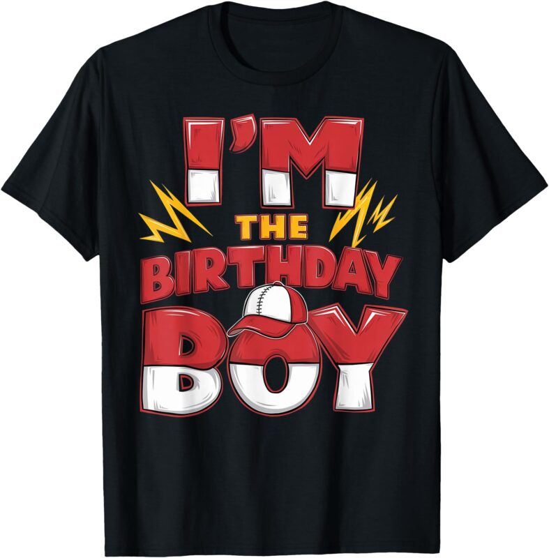 Im The Birthday Boy Family Party Decorations T-Shirt