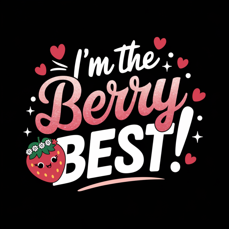 I’m the berry best cute