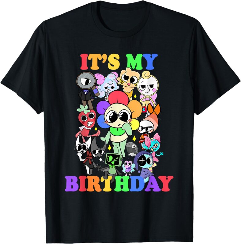 It’s My Birthday Dandy World For Boys Girls Kids Dandy T-Shirt