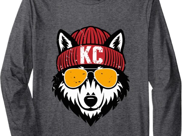 Kc wolf long sleeve t-shirt