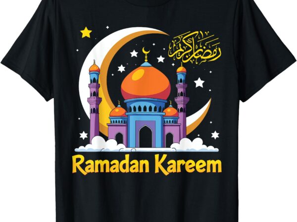 Kids ramadan kareem shirt for boys youth ramadan month t-shirt