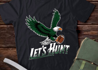 LB8 Let’s Hunt Eagles Saying Vintage