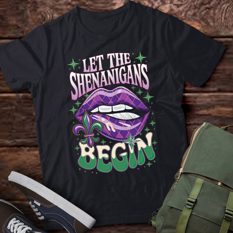 Let The Shenanigans Begin Mardi Gras Lip pa84