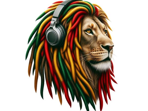 Passion watercolour lion retro illustration t-shirt design Passion watercolour lion retro illustration t-shirt design