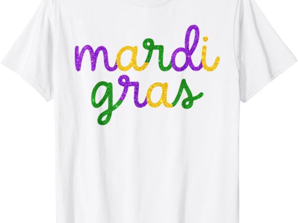 Mardi gras t shirt funny mardi gras party for men women kids t-shirt