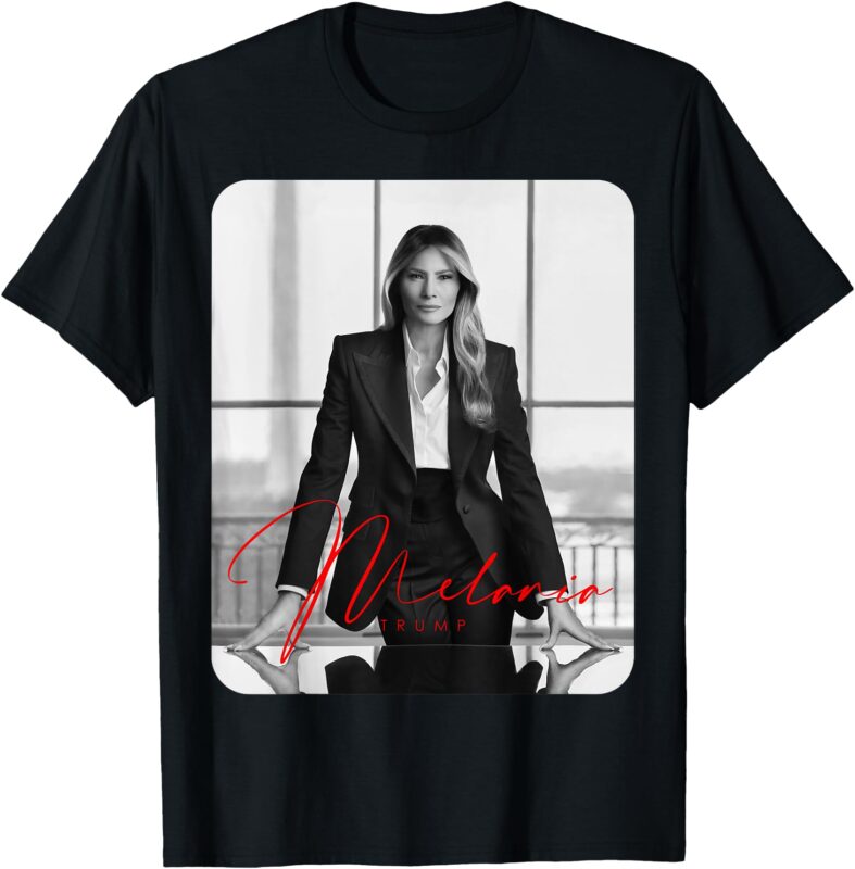Melania Trump 2025 First Lady Inauguration Photo T-Shirt