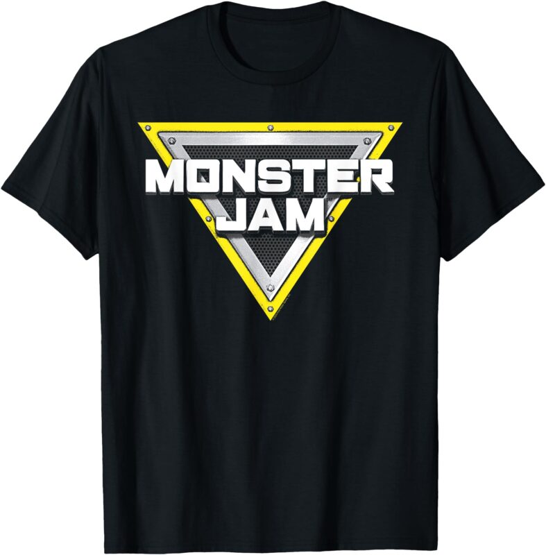 Monster Jam Motorsports Metal Logo T-Shirt