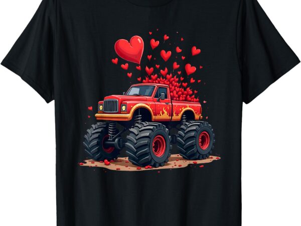 Monster truck of love t-shirt