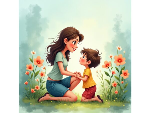 Colourful mother’s day watercolour t-shirt design download instantly Colourful mother’s day watercolour t-shirt design download instantly