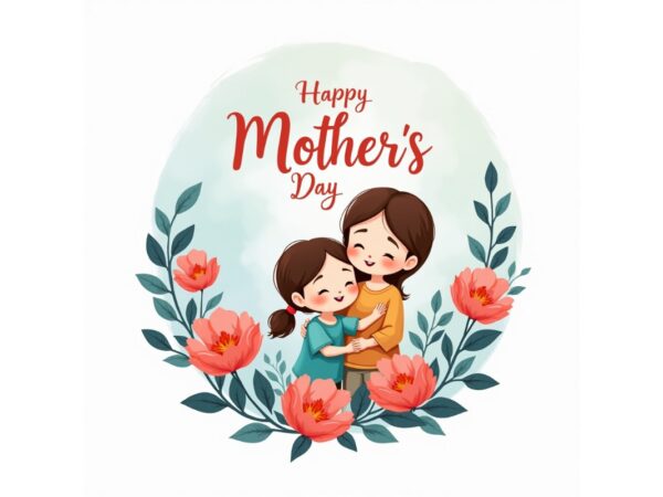 Colourful mother’s day watercolour t-shirt design download instantly Colourful mother’s day watercolour t-shirt design download instantly