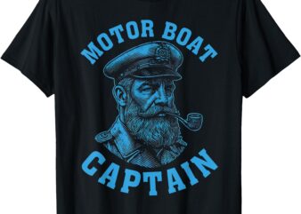 Motor Boat Captain T-Shirt