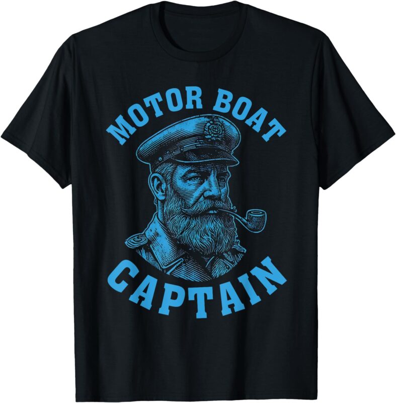 Motor Boat Captain T-Shirt