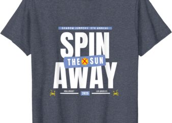 Official Spin Away the Sun Fundraising T-Shirt