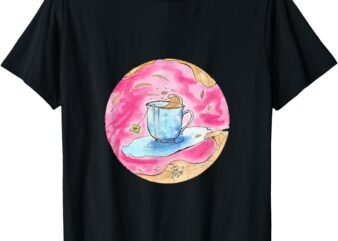 Oolong Whimsical Tea Design T-Shirt