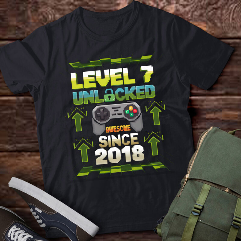 PA17-7 Year Old 2018 Level 7 Unlocked 7th Birthday