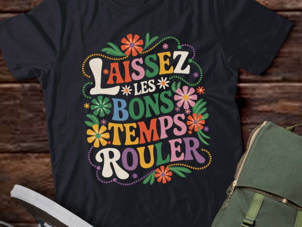 Pa32 mardi gras boho laissez les bon temps rouler t shirt illustration