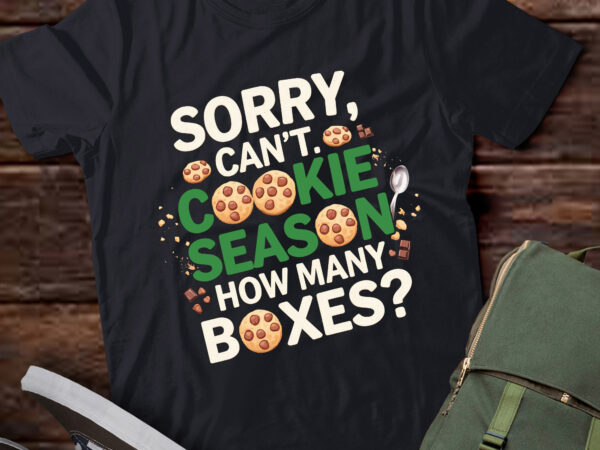Pa56 – cookie dealer scout for girls sorry can’t cookie season kids t shirt illustration