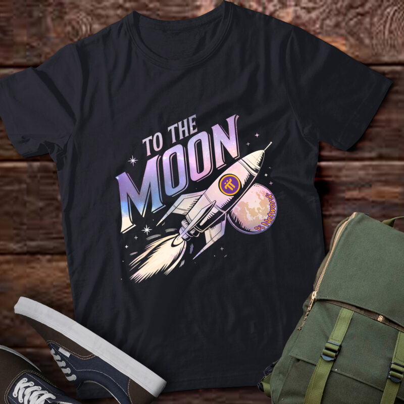 PI COIN GO TO THE MOON – PURPLE