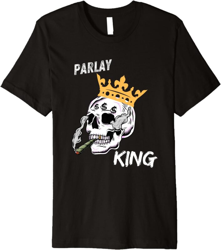 Parlay King mens design Sports bet Premium T-Shirt