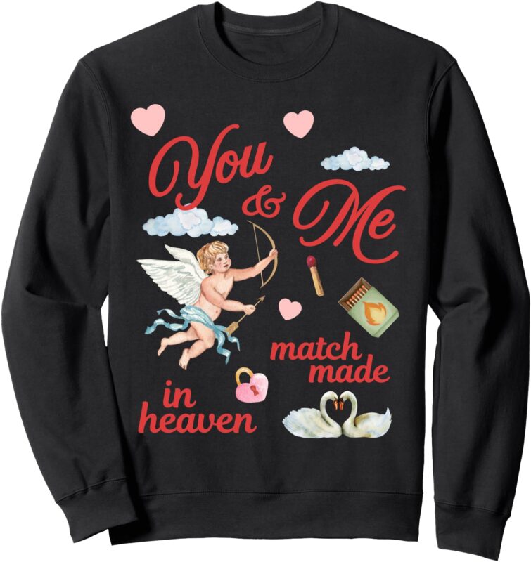 Perfect Match Gift for Couples & Bachelorette Parties Sweatshirt