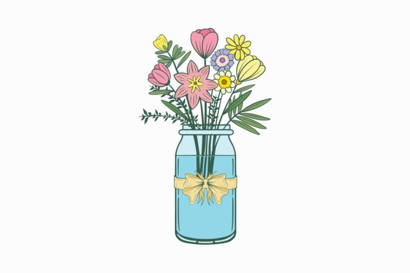 Spring Flowers In a Jar Bundle Vol. 2