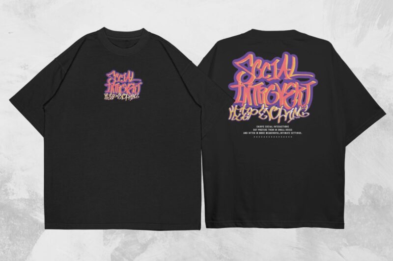 URBAN BUBBLE GRAFFITI T-SHIRT DESIGNS BUNDLE VOL. 2