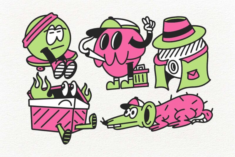FUNNY CARTOON CHARACTER STORIES VOL. 1