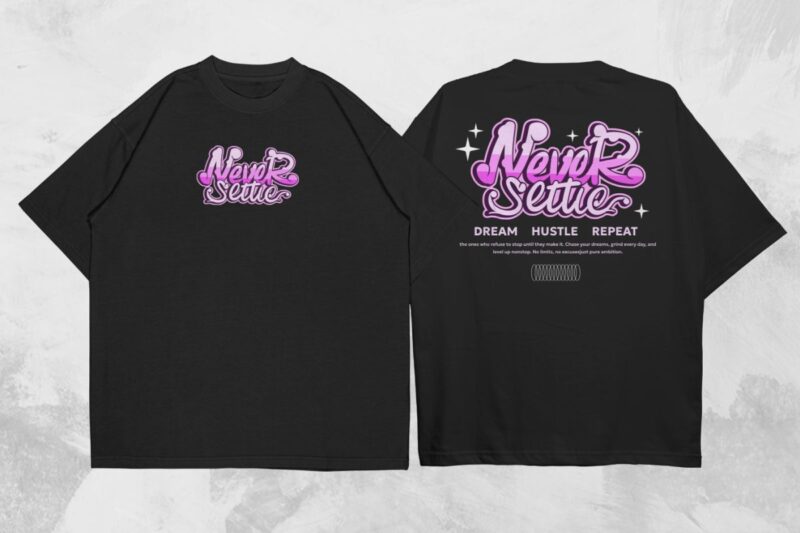 URBAN BUBBLE GRAFFITI T-SHIRT DESIGNS BUNDLE VOL. 1