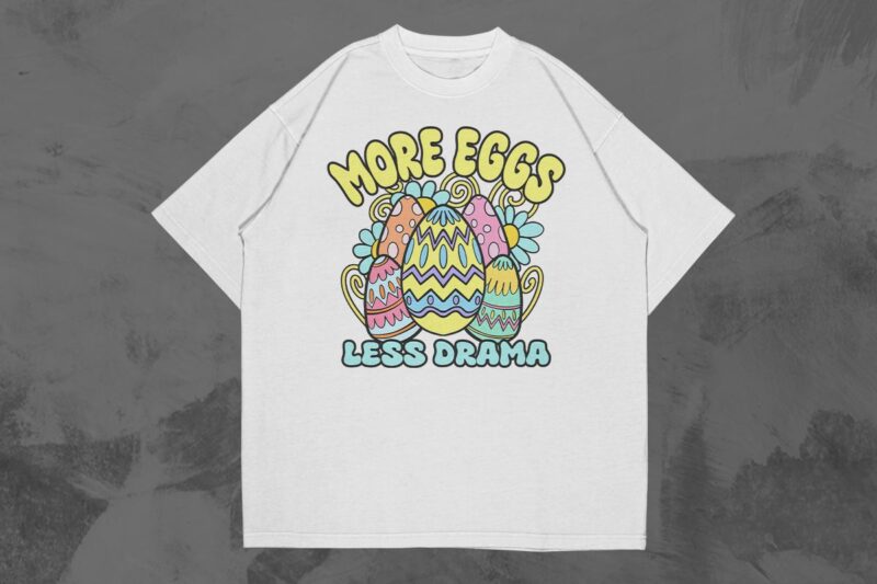 Funny Easter T-shirt Designs Bundle Vol.1
