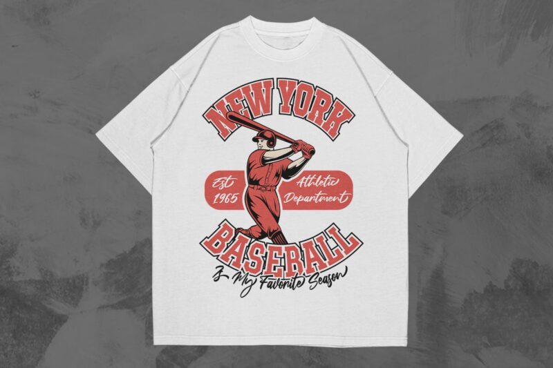 VINTAGE BASEBALL T-SHIRT DESIGNS BUNDLE VOL. 2