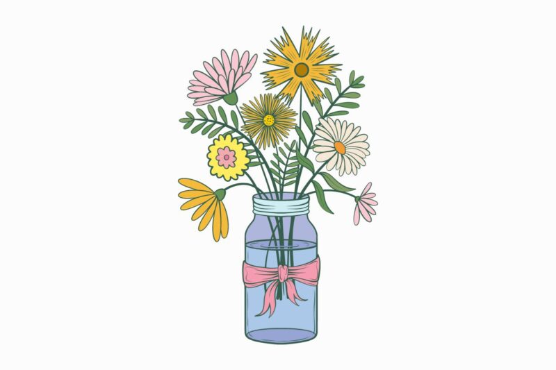 Spring Flowers In a Jar Bundle Vol. 2