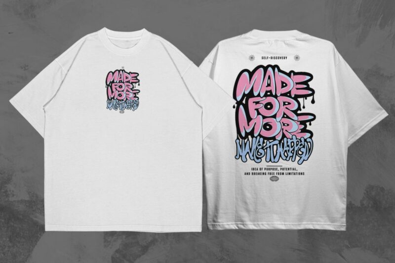 URBAN BUBBLE GRAFFITI T-SHIRT DESIGNS BUNDLE VOL. 2